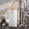Macrame Cotton Cord 5Mm X 109 Yards, 100% Natural Handmade Colorful 4 Strands Twisted Braided Cotton Rope for Wall Hanging Plant Hangers Gift Wrapping Tapestry DIY Crafts(100M,White)